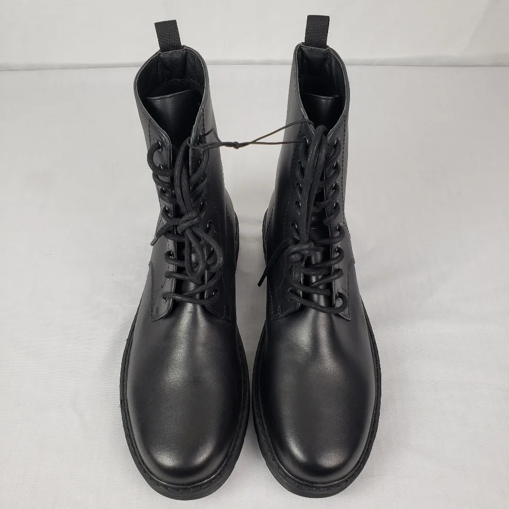 Express Lace-up Mens Leather Boot - Picture 5 of 7
